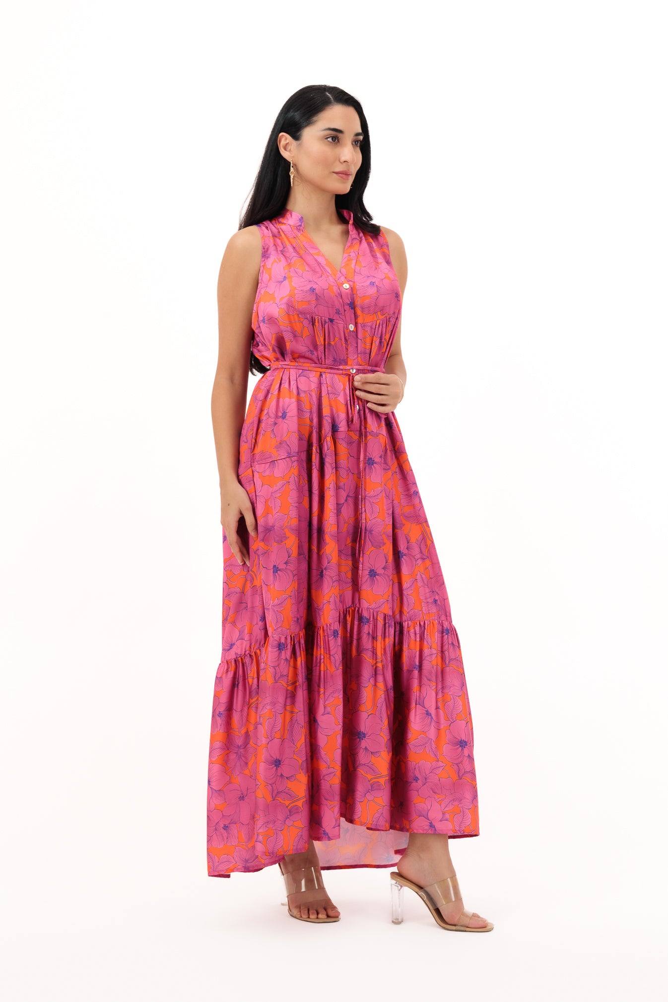 Wild Grace – Floral Maxi Dress