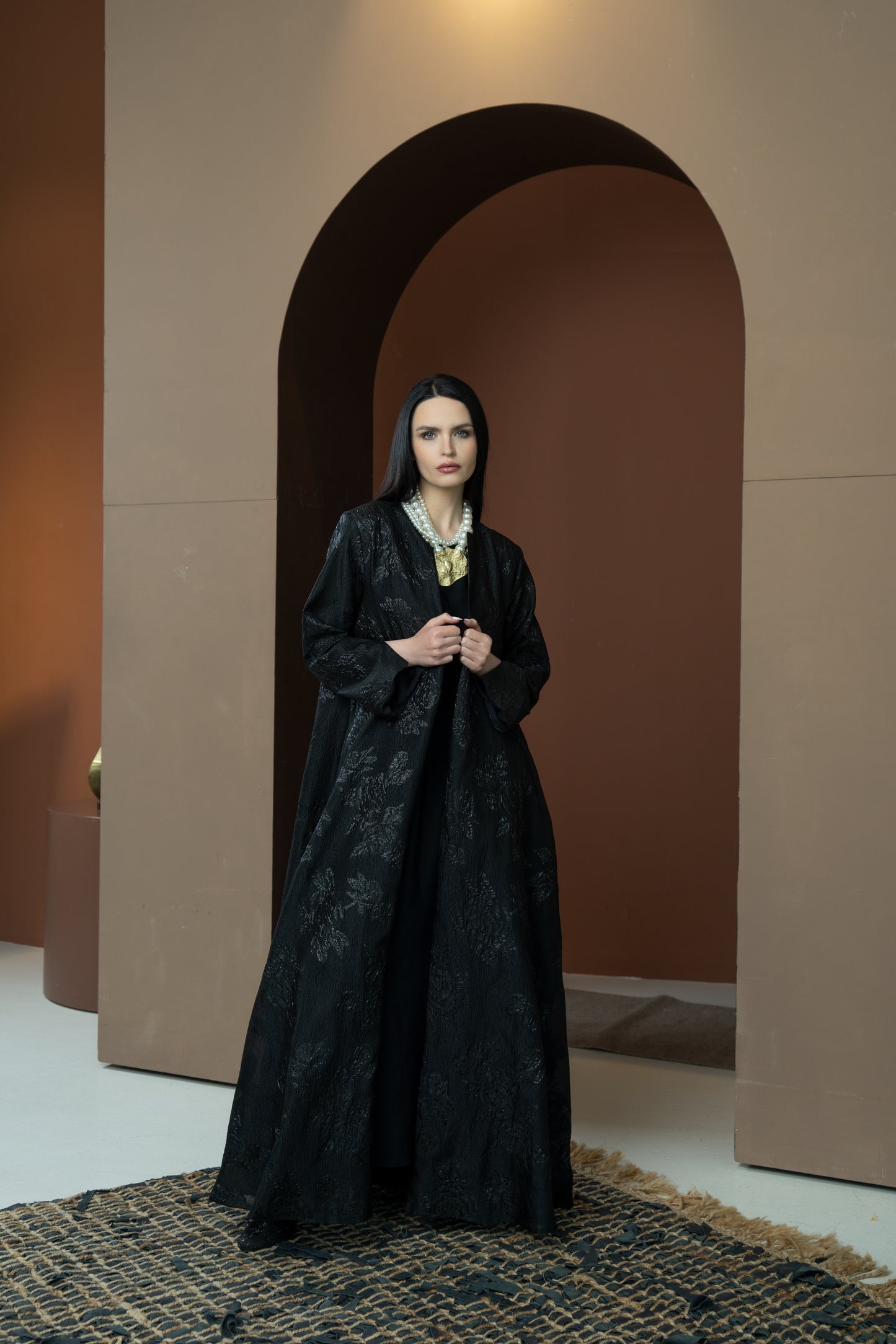 Black Rose Abaya