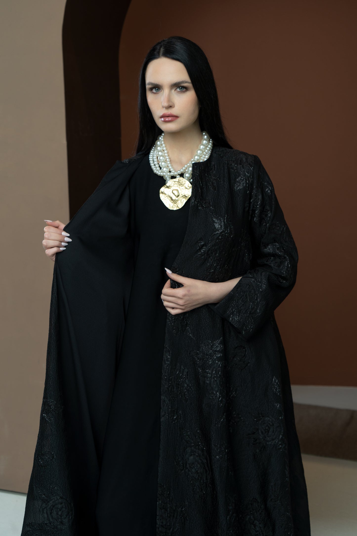 Black Rose Abaya