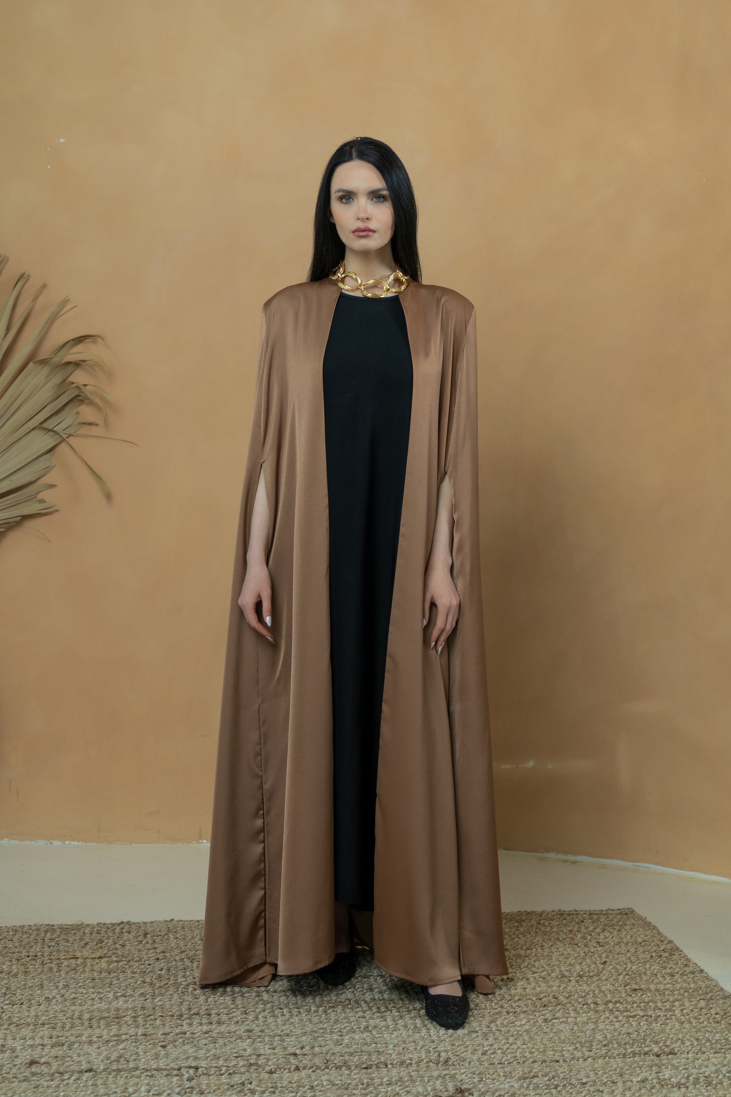 Coffee Cape Abaya