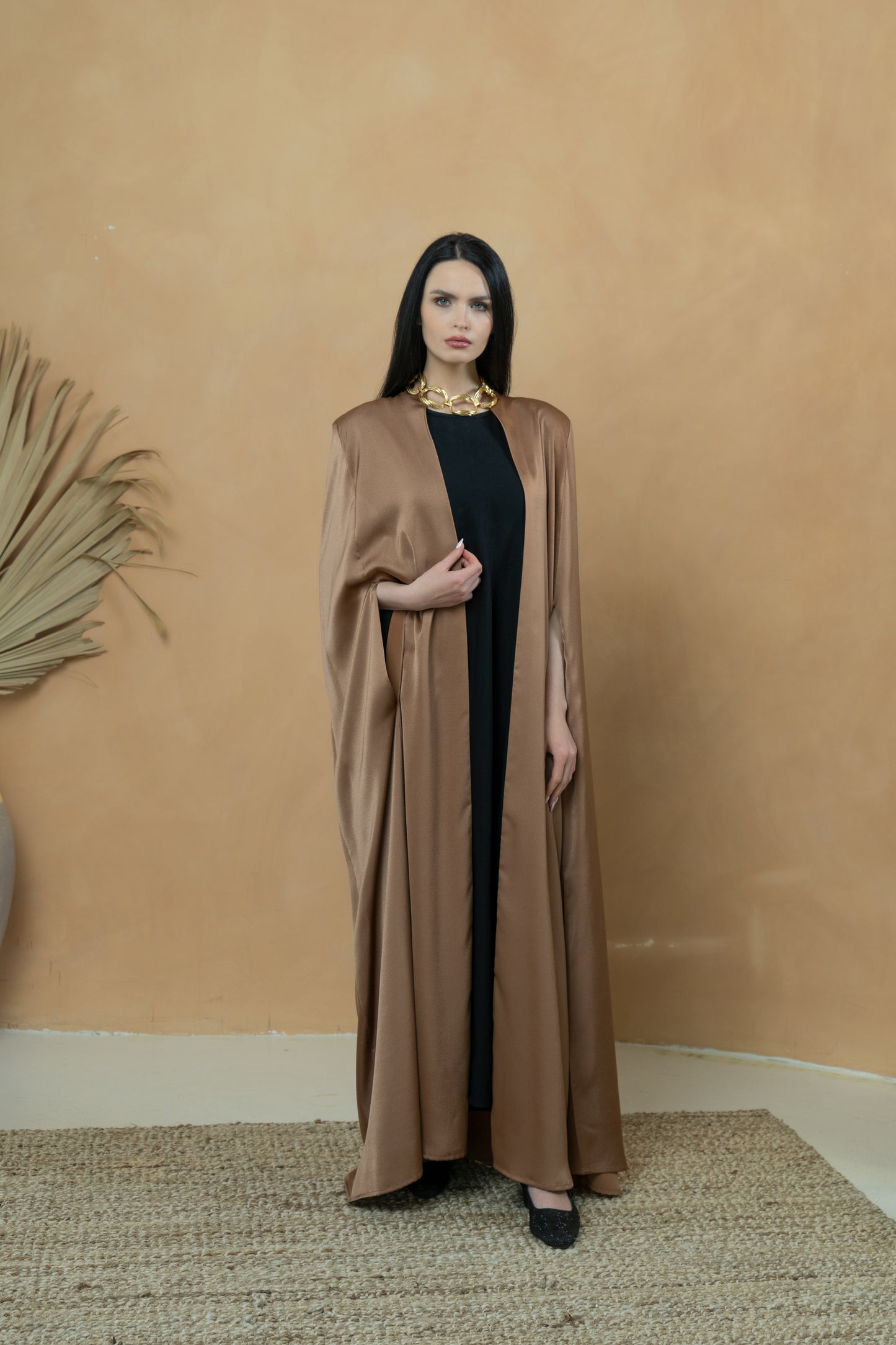 Coffee Cape Abaya