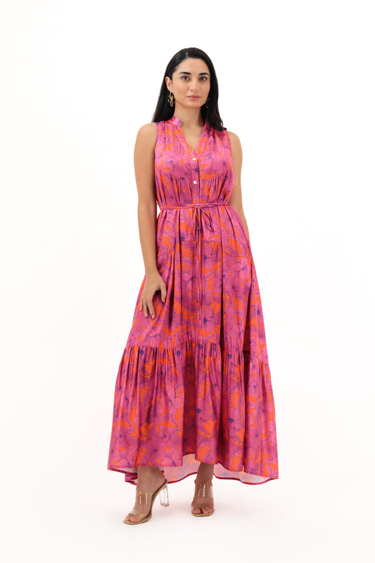 Wild Grace – Floral Maxi Dress